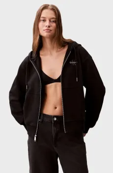 Женское черное худи MONOLOGO FRENCH TERRY Черный L Calvin Klein Jeans LV047B270G