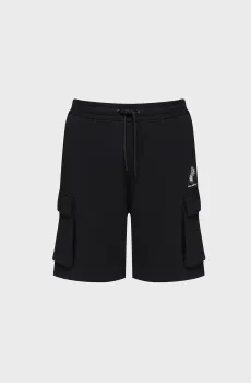 Мужские черные шорты Черный S Karl Lagerfeld 562906.705110;990
