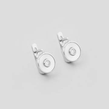 Серебряные серьги Minimal 9520421б Серебряные серьги Minimal 9520421б