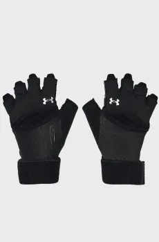 Женские черные кожаные перчатки Ws Weightlifting Gloves Черный L Under Armour 1369831-001