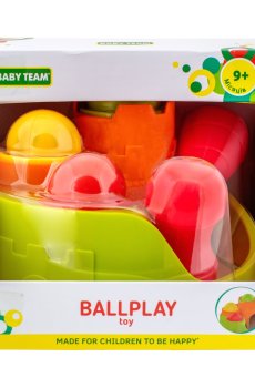 Игрушка Baby Team ШарикГрай, от 9 месяцев (8680)