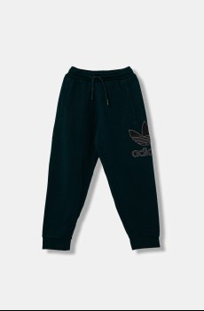 Детские хлопковые штаны adidas Originals