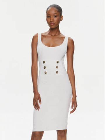 Pinko Трикотажна сукня Cactus 102879 A1LK Білий Slim Fit Pinko Трикотажна сукня Cactus 102879 A1LK Білий Slim Fit