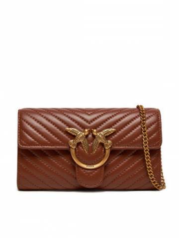 Pinko Сумка Love One Wallet C AI 24-25 PLTT 100062 A0GK Коричневий Pinko Сумка Love One Wallet C AI 24-25 PLTT 100062 A0GK Коричневий