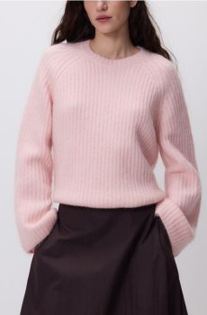 Reserved - Джемпер із додаванням вовни й мохеру - пастельний рожевий - 241HI-03X