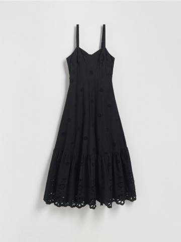 Reserved - LADIES` DRESS - чорний - WW261-99X Reserved - LADIES` DRESS - чорний - WW261-99X
