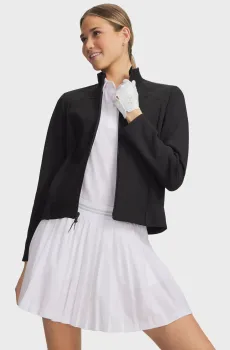 Женская черная ветровка UA Halo Hybrid Jacket Черный L Under Armour 6009825-001