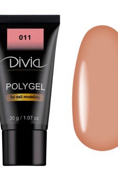 Полигель для наращивания ногтей Divia Polygel 011, 15 г