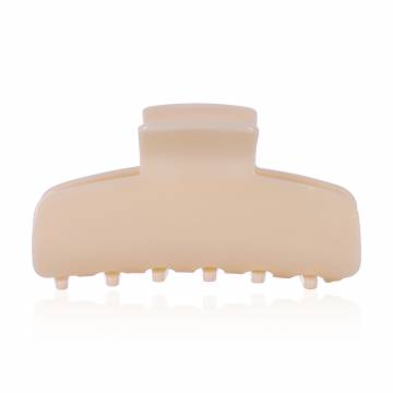 Заколка-краб для волос Tito Beauty Milena молочная, 1 шт