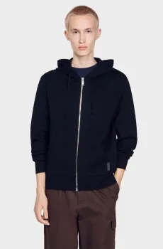 Мужское черное худи Черный M Sandro SHPTR00801_Black