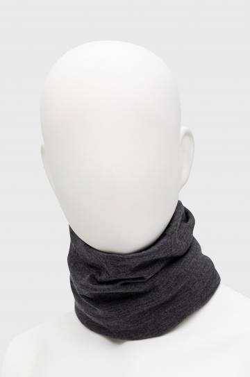 Шерстяной снуд Icebreaker цвет серый гладкий