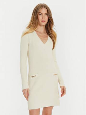 Gaudi Трикотажна сукня 421FD13014 Бежевий Slim Fit Gaudi Трикотажна сукня 421FD13014 Бежевий Slim Fit