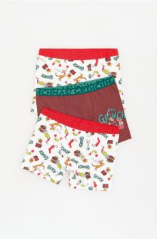 Reserved - Труси Grinch 3 пакети - жовто-зелений - 358LA-71X