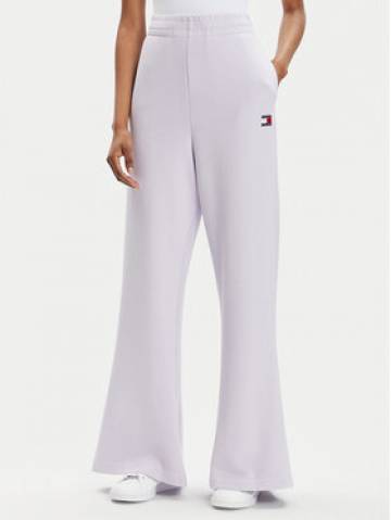 Tommy Jeans Спортивні штани DW0DW17312 Фіолетовий Wide Leg Tommy Jeans Спортивні штани DW0DW17312 Фіолетовий Wide Leg