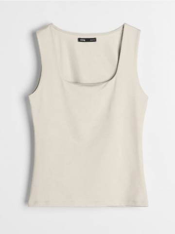 LADIES` SINGLET - кремовий LADIES` SINGLET - кремовий