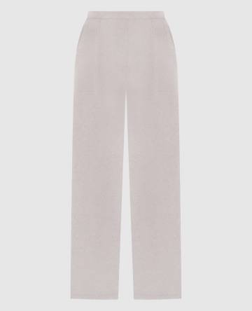 Серые штаны Kiky из кашемира