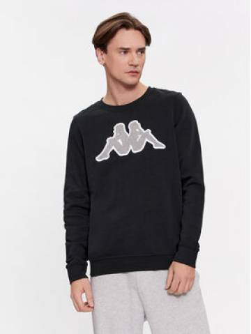 Kappa Світшот Airvit 3032BZ0 Чорний Regular Fit Kappa Світшот Airvit 3032BZ0 Чорний Regular Fit