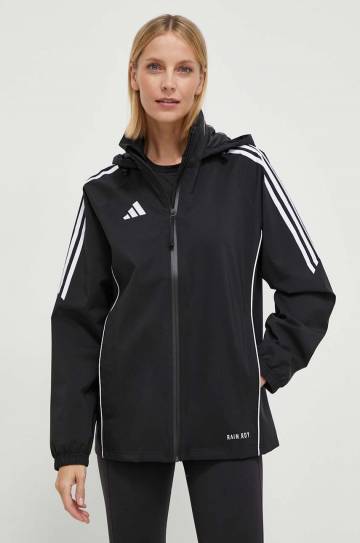 Куртка для тренировок adidas Performance Tiro 24 цвет чёрный Куртка для тренировок adidas Performance Tiro 24 цвет чёрный