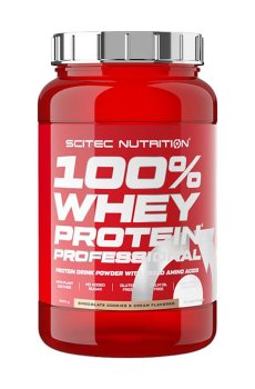 Протеин Scitec Nutrition 100% Whey Protein Professional Шоколадное печенье с кремом, в порошке, 920 г
