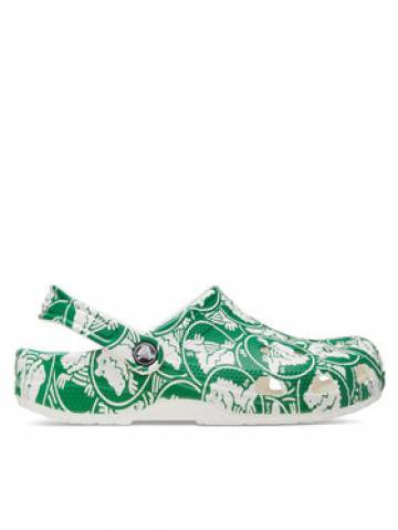 Crocs Шльопанці Classic Duke Print Clog 210003 Зелений Crocs Шльопанці Classic Duke Print Clog 210003 Зелений