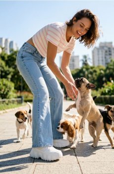 Футболка у смужку - пастельний рожевий