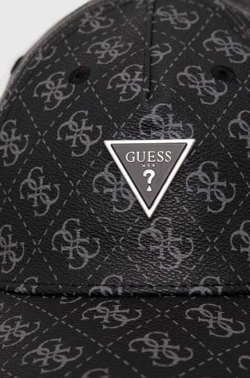 Кепка Guess MITO цвет чёрный узор AM9405 POL01 Кепка Guess MITO цвет чёрный узор AM9405 POL01