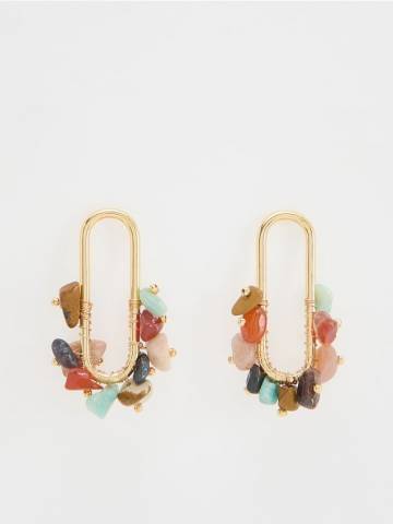 Reserved - EARRINGS - різнобарвний - 840CO-MLC Reserved - EARRINGS - різнобарвний - 840CO-MLC