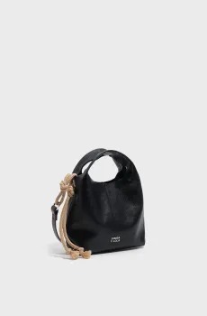 Женская черная кожаная сумка Черный ONESIZE Bimba Y Lola 261BBAJ7Z.11000