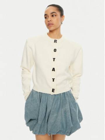 ROTATE Кардиган 113854 Écru Regular Fit ROTATE Кардиган 113854 Écru Regular Fit