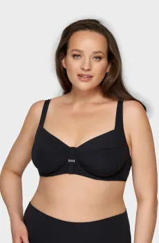 Женский черный лиф от купальника Черный 40F MARC&ANDRE L2328-YP-512-N