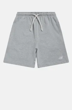 Детские серые шорты  Small Logo Серый 10-11Y New Balance LAKB0008AGT
