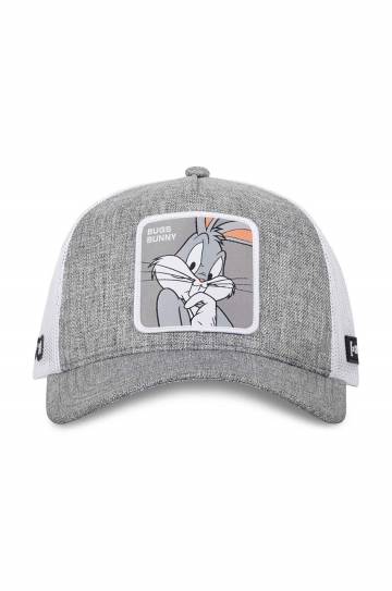 Кепка Capslab x Looney Tunes цвет серый с аппликацией CL/LOO10/1/CT/BUG Кепка Capslab x Looney Tunes цвет серый с аппликацией CL/LOO10/1/CT/BUG