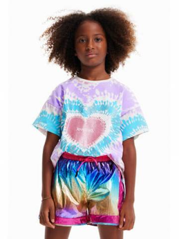 Desigual Футболка 23SGTK02 Кольоровий Regular Fit Desigual Футболка 23SGTK02 Кольоровий Regular Fit