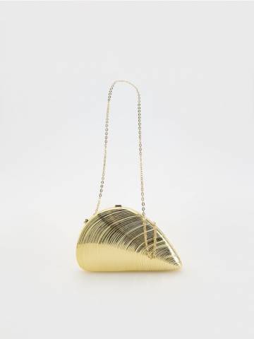 Reserved - LADIES` HANDBAG - золотий - 542CO-GLD Reserved - LADIES` HANDBAG - золотий - 542CO-GLD
