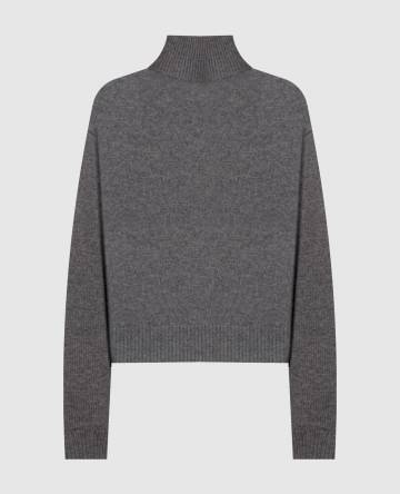 Серый свитер MADDOX из кашемира Серый свитер MADDOX из кашемира