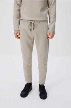 Reserved - Трикотажні штани slim - світло-сірий - 6709L-09X