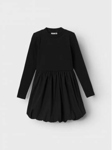 NAME IT Повсякденна сукня Talina 13225232 Чорний Regular Fit NAME IT Повсякденна сукня Talina 13225232 Чорний Regular Fit