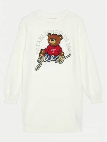 Guess Трикотажна сукня J4BK12 Z3GS0 Écru Comfort Fit Guess Трикотажна сукня J4BK12 Z3GS0 Écru Comfort Fit