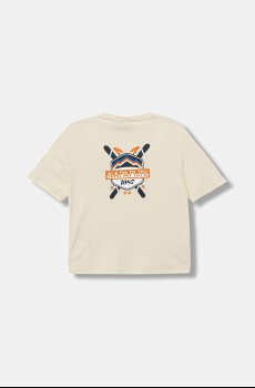 Детская хлопковая футболка Napapijri S-ADIGE