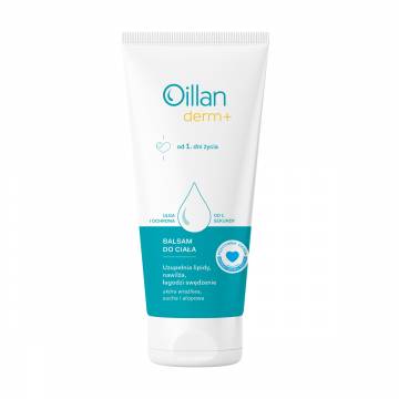 Детский лосьон для тела Oillan Derm+ для чувствительной, сухой и атопичной кожи, с первого дня жизни, 200 мл Детский лосьон для тела Oillan Derm+ для чувствительной, сухой и атопичной кожи, с первого дня жизни, 200 мл