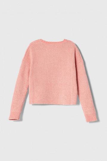Детский свитер United Colors of Benetton цвет розовый Детский свитер United Colors of Benetton цвет розовый