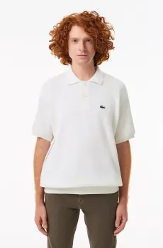 Мужской белый свитер Белый L-XL Lacoste AH764270V