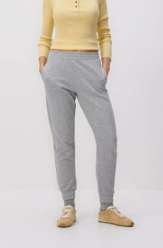 Reserved - Спортивні штани зі шнурком - світло-сірий - 019HT-09M