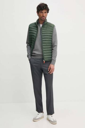 Шерстяные брюки BOSS цвет серый прямые 50469183 Шерстяные брюки BOSS цвет серый прямые 50469183