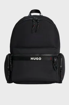 Мужской черный рюкзак Черный ONESIZE HUGO 50536007;001