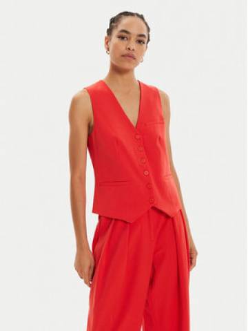 STAUD Костюмний жилет Brett R24P1100ST Червоний Regular Fit STAUD Костюмний жилет Brett R24P1100ST Червоний Regular Fit