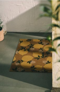 Дорожка з мотивом limonів - жовтий