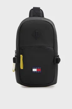 Мужская черная сумка DAILY Черный ONESIZE Tommy Jeans AM0AM14216