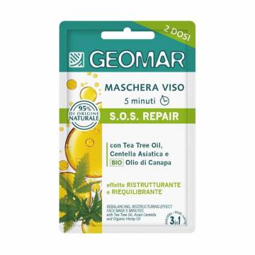 Маска для лица Geomar S.O.S. Repair Face Mask, 15 мл Маска для лица Geomar S.O.S. Repair Face Mask, 15 мл