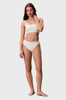 Женские трусики от купальника в полоску BIKINI Разноцветный XS Calvin Klein LV00Q61132